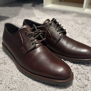 To Boot Dark Brown Leather Oxfords